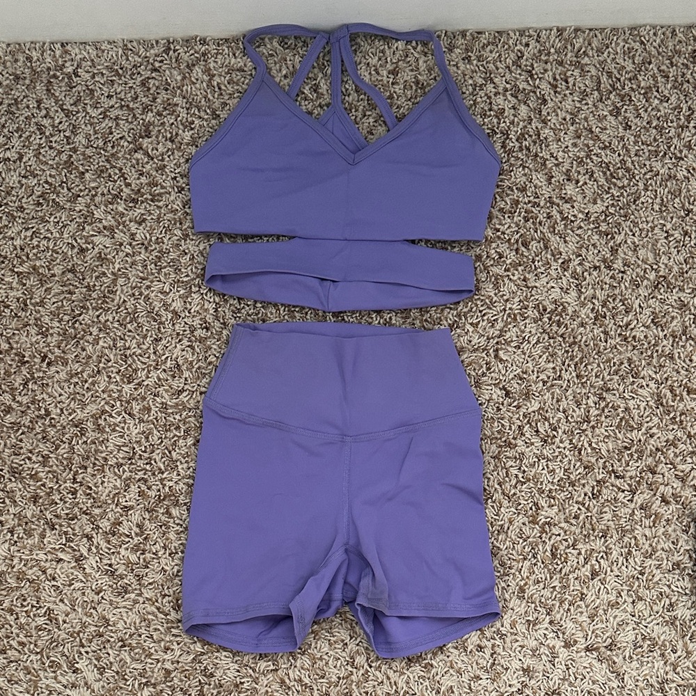 Purple Activewear Set